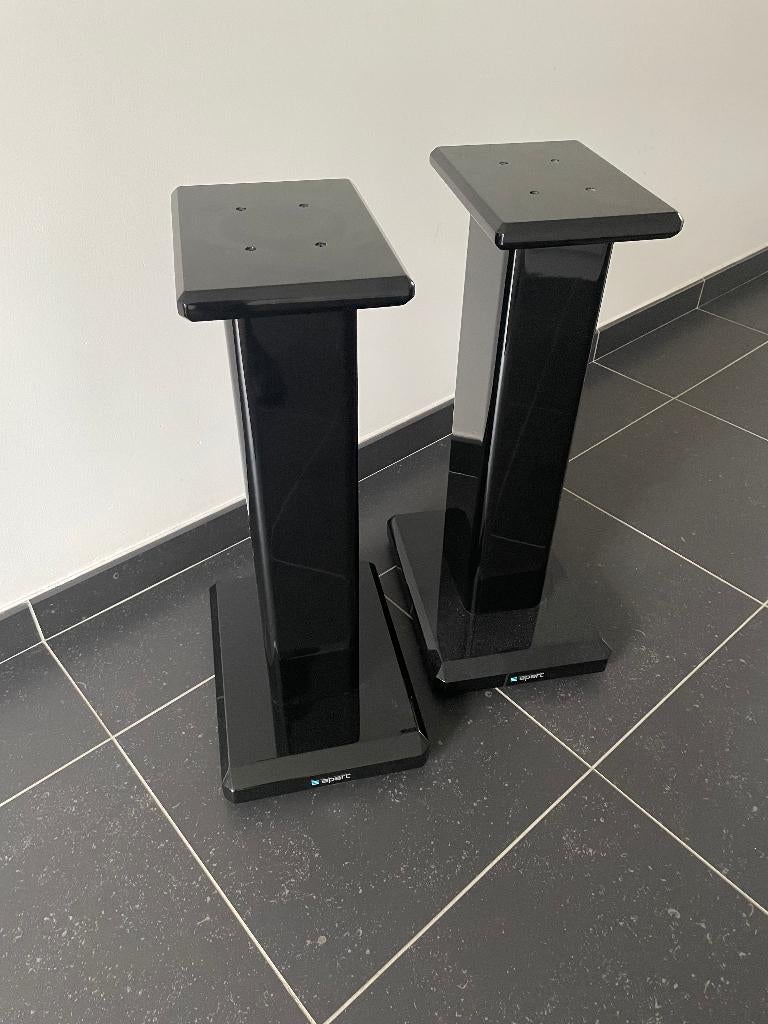 Luidspreker stands, Audio, Tv en Foto, Luidsprekerboxen, Ophalen, Zo goed als nieuw, Front, Rear of Stereo speakers