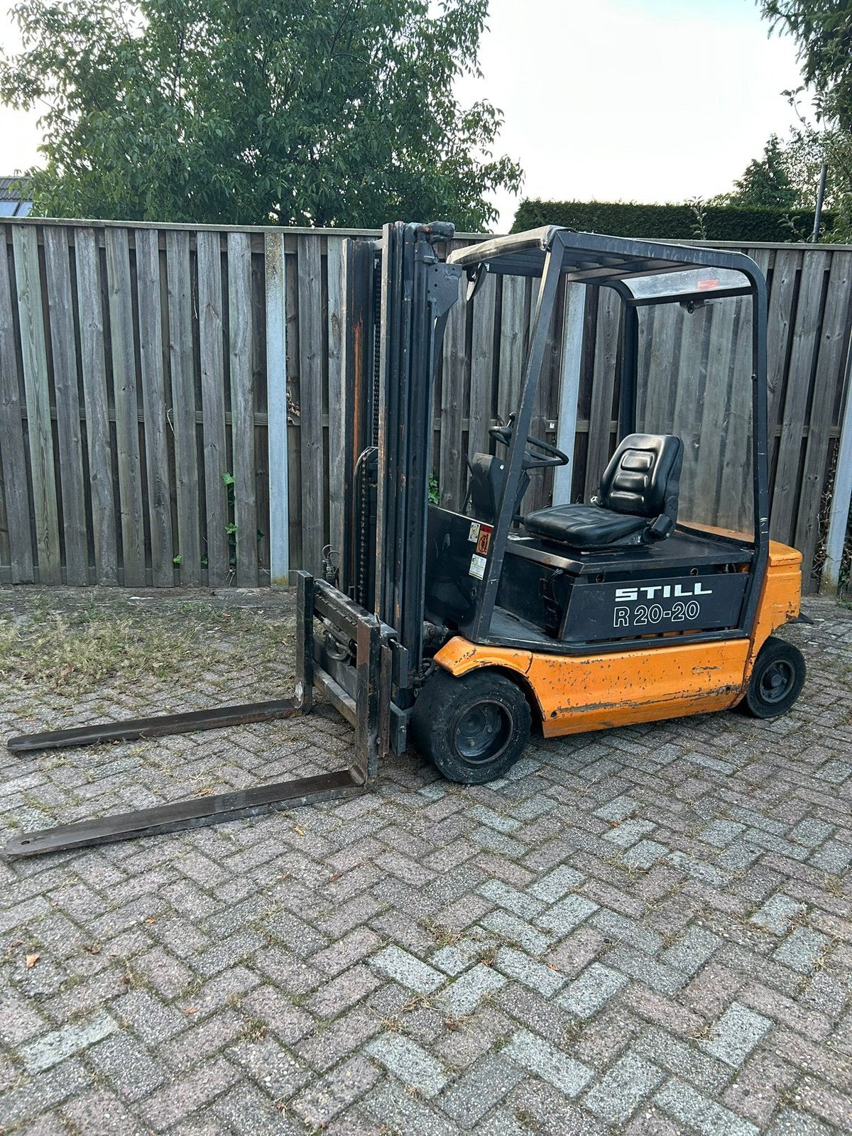 heftruck, clark, Zakelijke goederen, Ophalen of Verzenden, Elektrisch, Heftruck