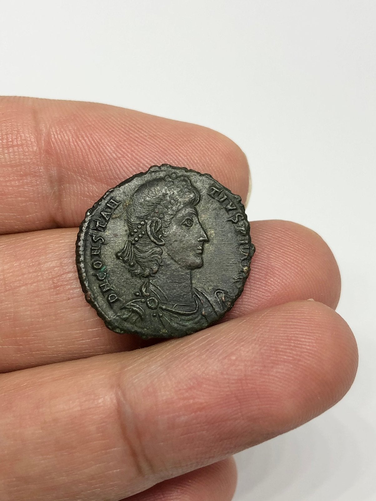 Monnaie romaine, Follis, Constantius II (337-361 AD), Verzenden, Italië, Losse munt