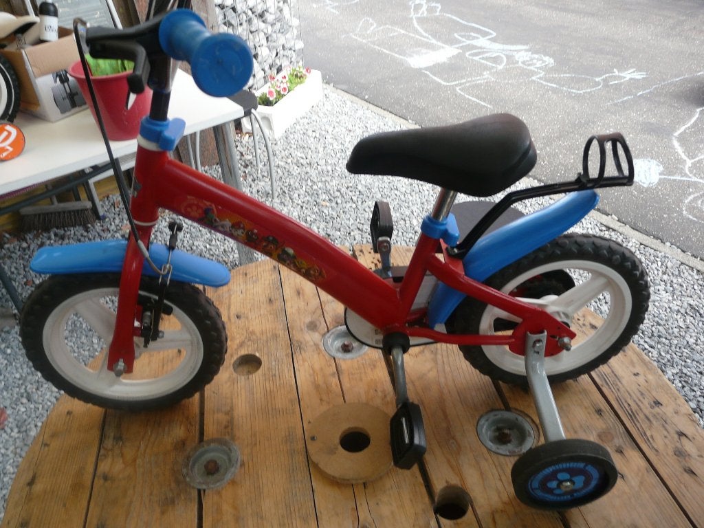 fietsje paw patrol, Fietsen en Brommers, Fietsen | Kinderfietsjes, Ophalen, Zo goed als nieuw, Minder dan 16 inch, Zijwieltjes