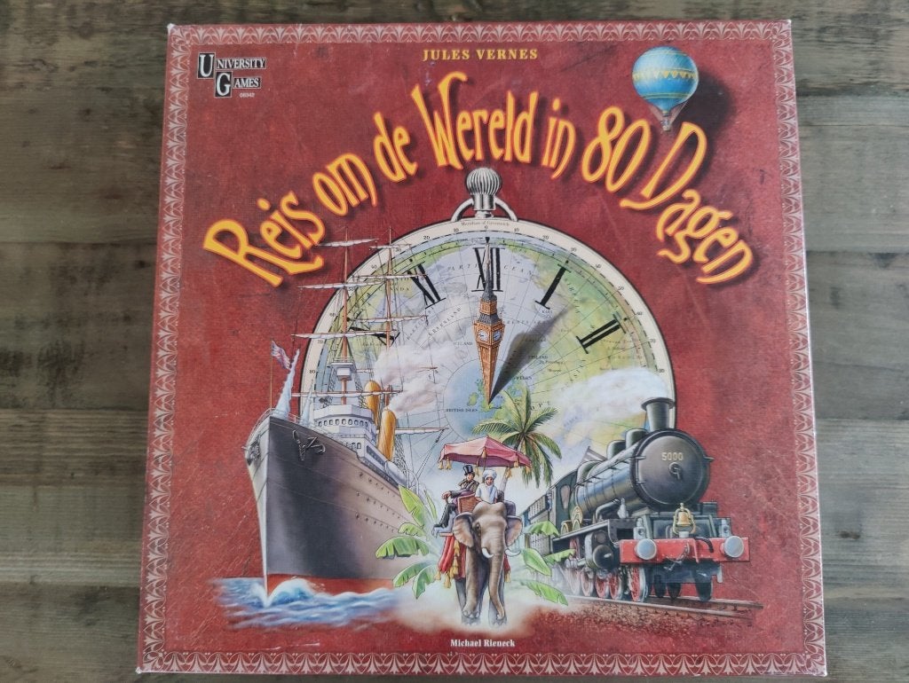 Reis om de Wereld in 80 Dagen – compleet & in mooie staat, Hobby en Vrije tijd, Een of twee spelers, Ophalen, Zo goed als nieuw