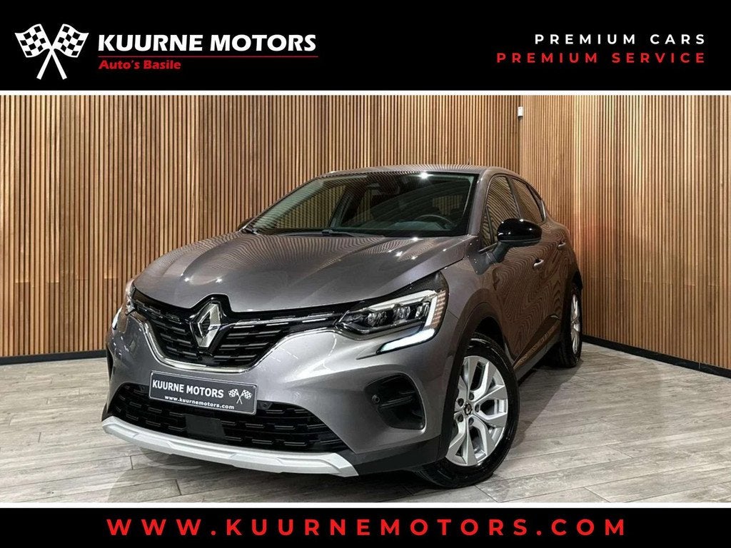 Renault Captur 1.5 dCi EDC /Cam/Pdc/Navi/Alu/Cruise/Led *1j, Auto's, Automaat, Stof, Gebruikt, 4 cilinders