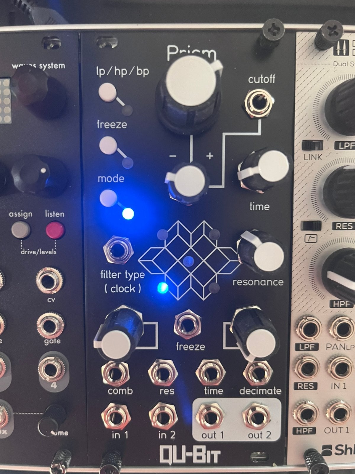 Qu-Bit Prism eurorack-module, Muziek en Instrumenten, Soundmodules, Ophalen of Verzenden, Zo goed als nieuw