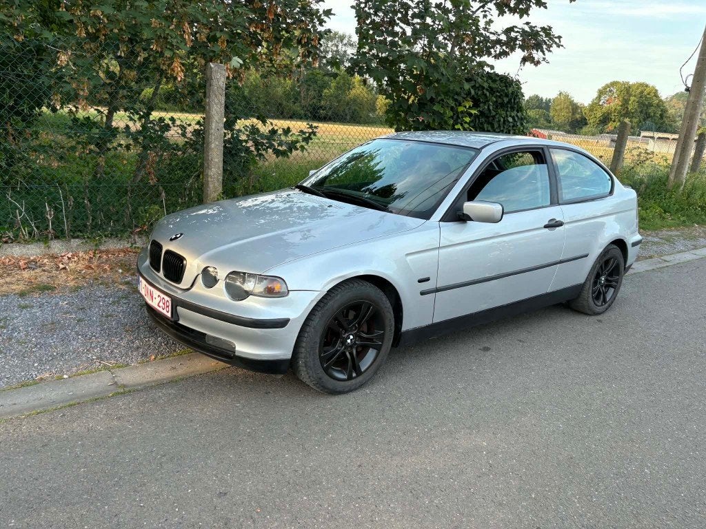 E46 316ti compact, Auto's, Stof, Handgeschakeld, Grijs, Particulier