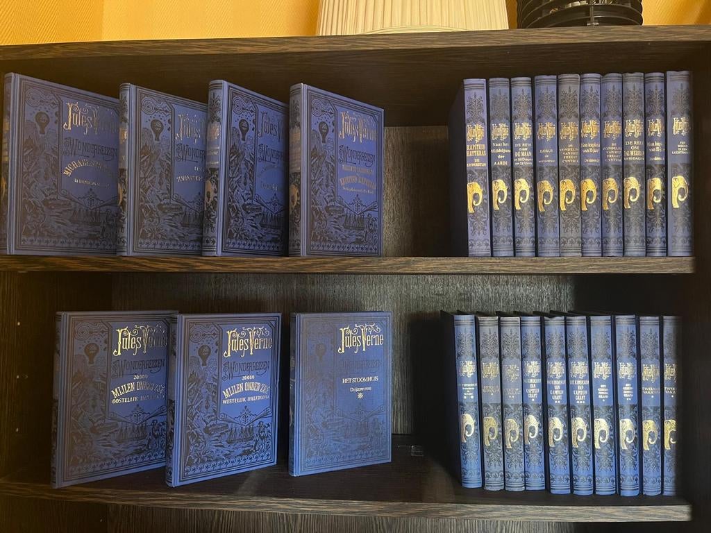 Jules Verne - reeks van 27 volumes, Livres, Aventure & Action, Enlèvement ou Envoi
