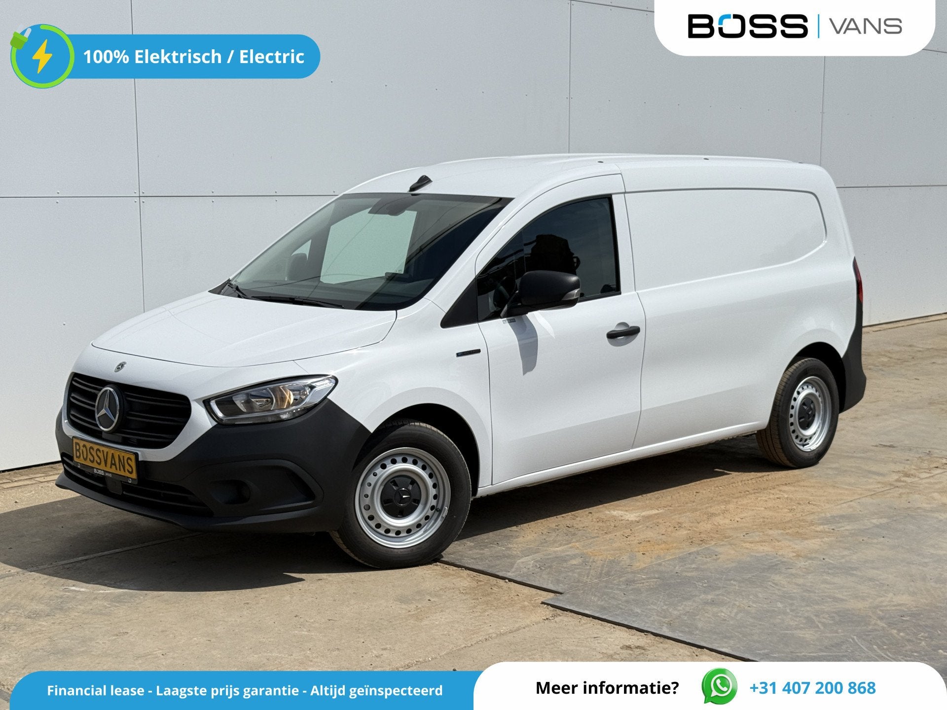 Mercedes-Benz eCitan 112 51kWh L2 284 WLTP 98.7% (SOH) Camer, Achat, Entreprise, 2 places, Noir