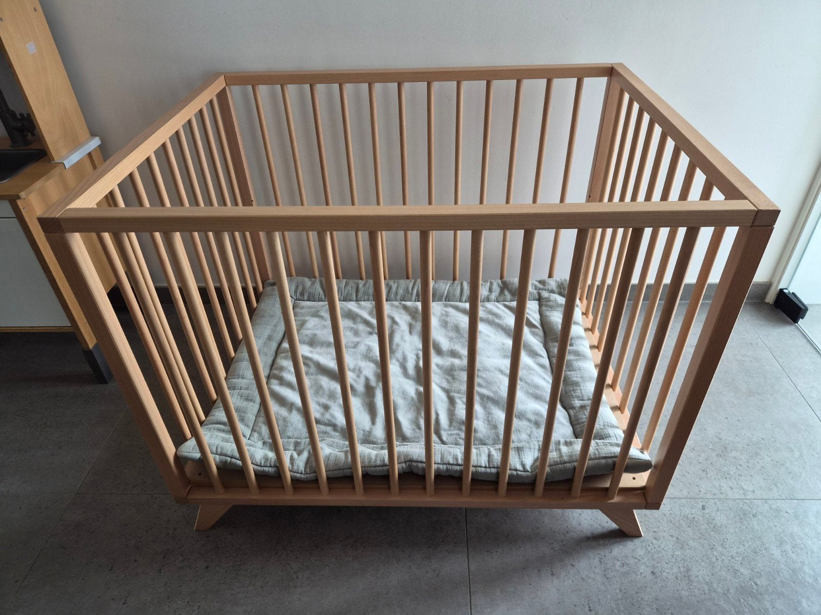 Park Bobita + parklegger Trixie, Kinderen en Baby's, Babyparken, Ophalen, Zo goed als nieuw, In hoogte verstelbaar