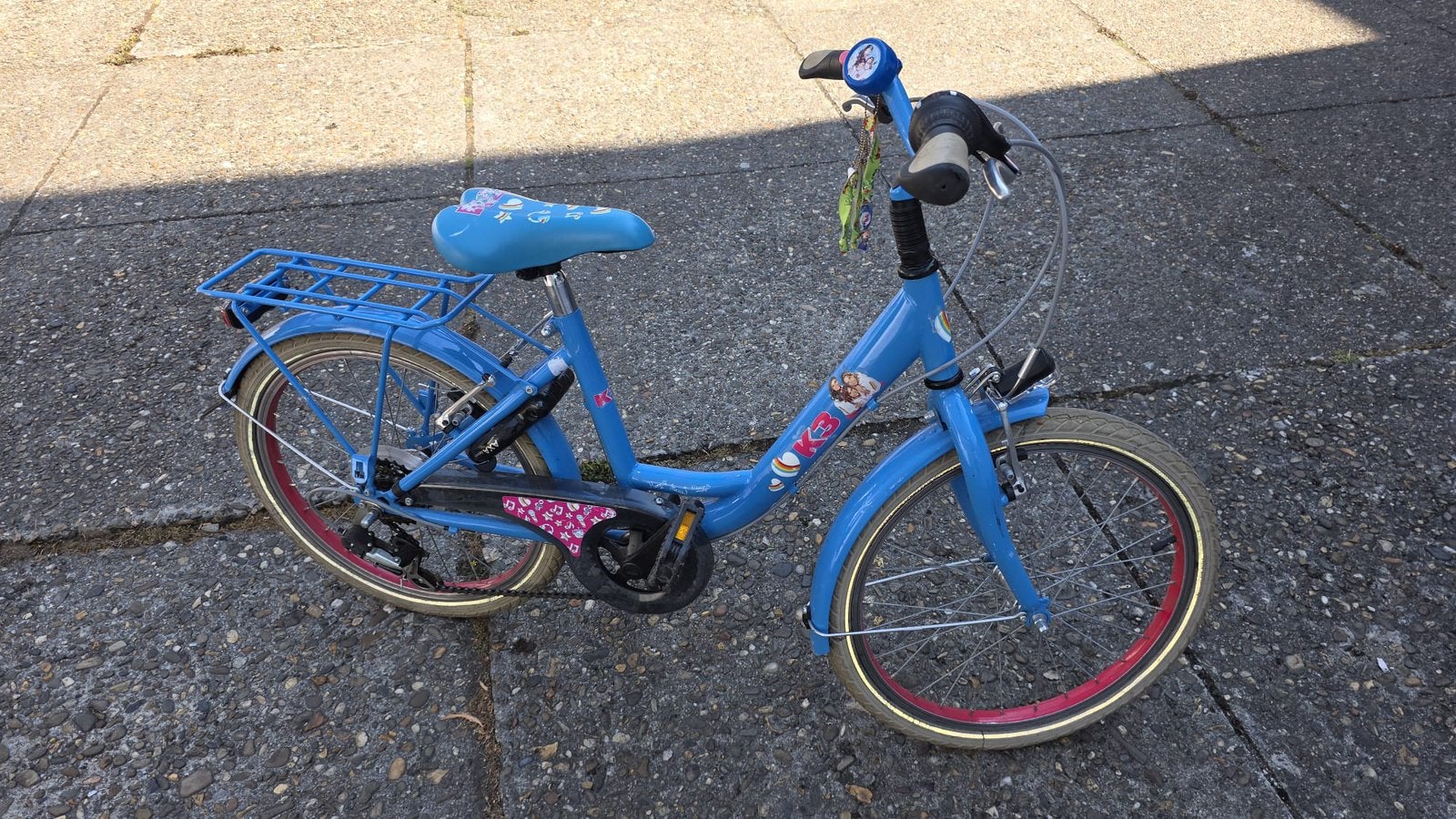 Toffe K3 meisjes fiets - 20 inch, Enlèvement, Utilisé