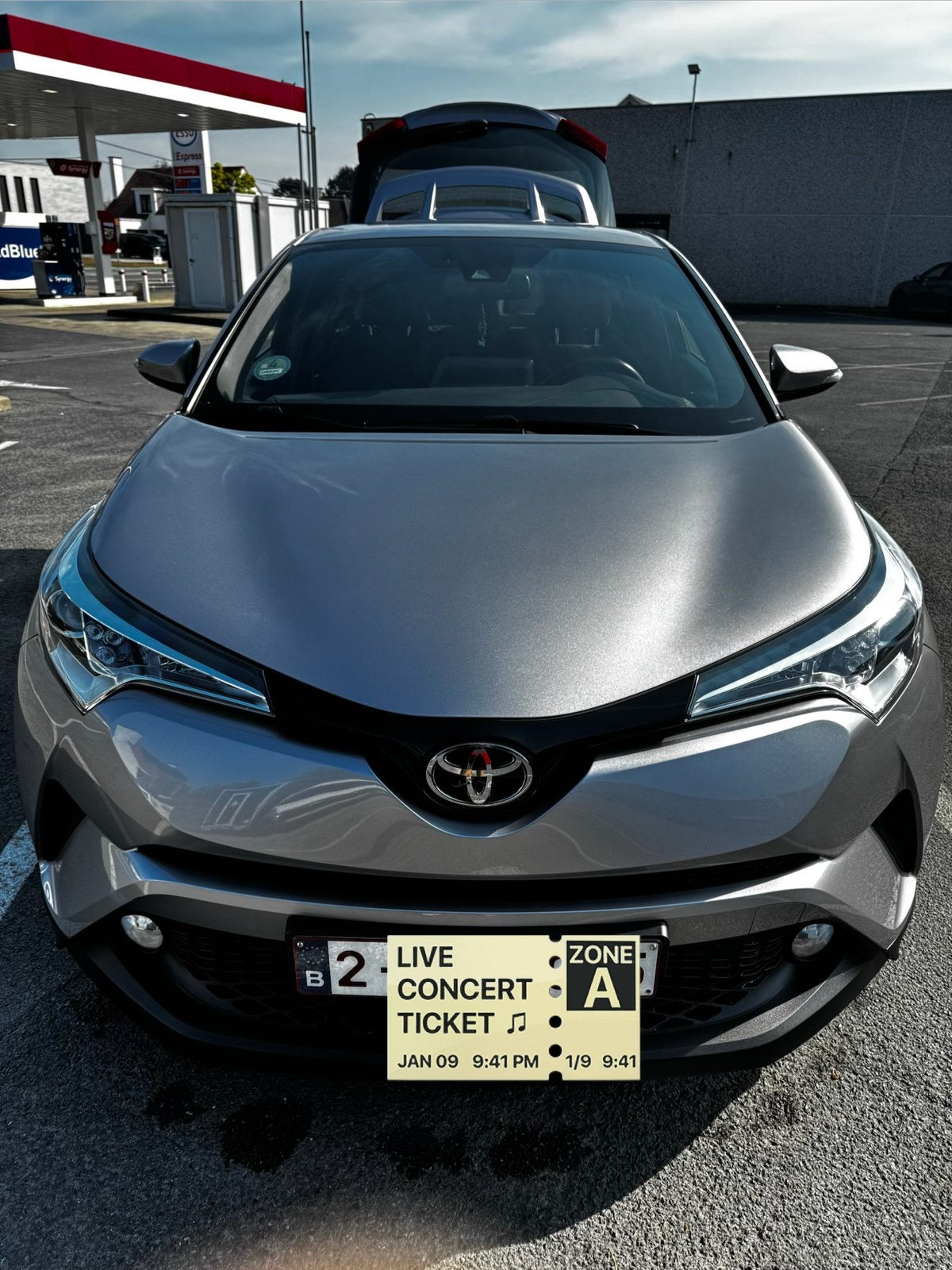 Toyota C-HR 1.2 Turbo  Benzine – Handgeschakeld – 2019, Auto's, Euro 6, Zwart, Handgeschakeld, Particulier