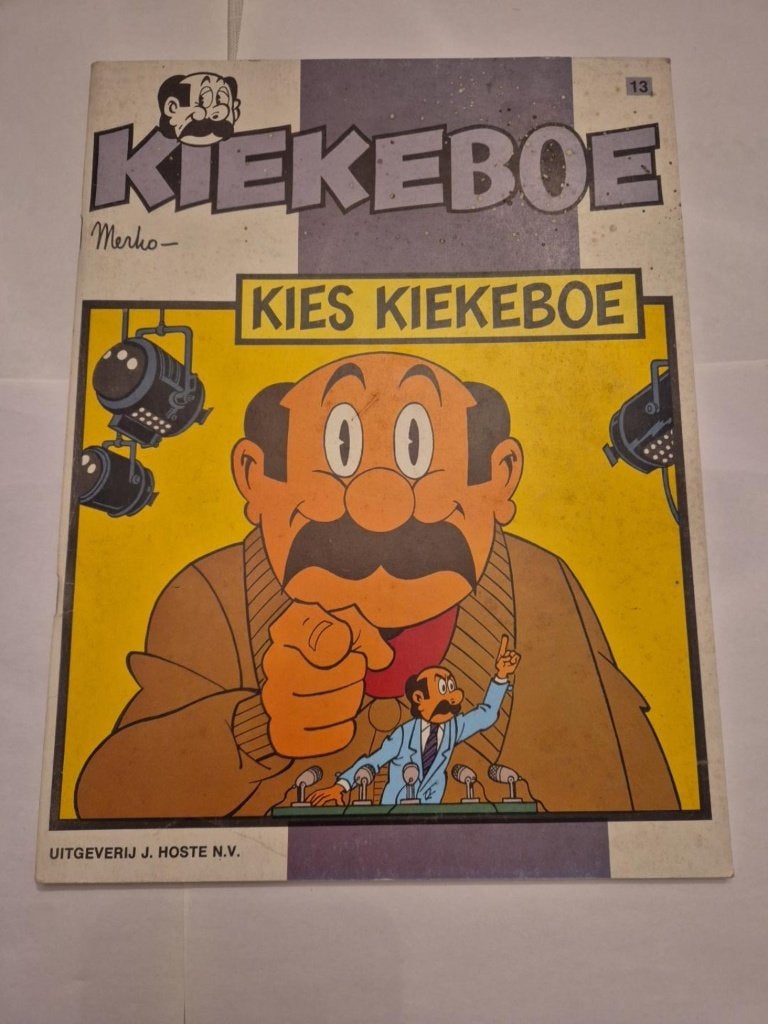 Kiekeboe nr. 13 – Kies Kiekeboe – Merho, Gelezen, Verzenden, Eén stripboek, Merho