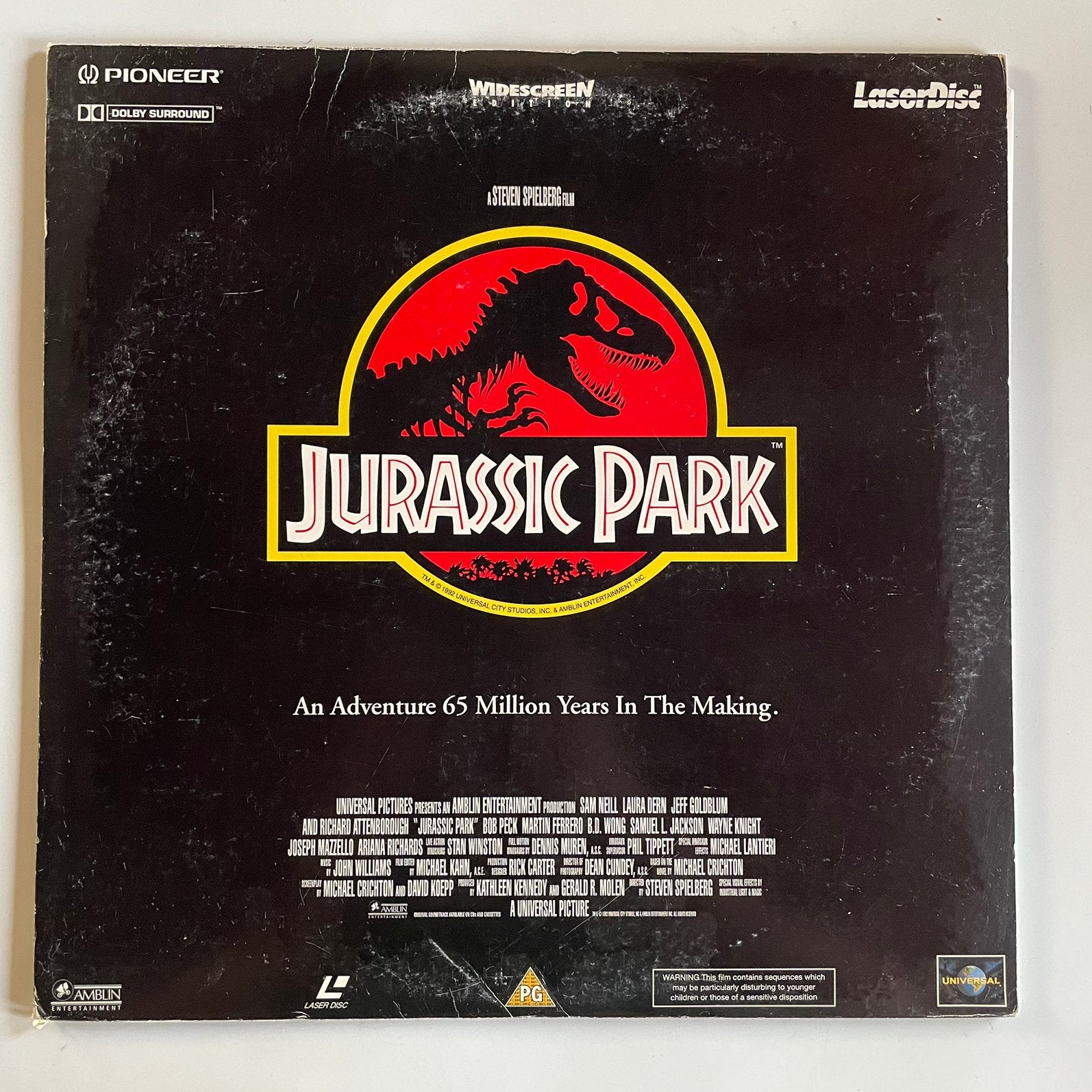 Jurassic Park - Laserdisc, Ophalen of Verzenden, Zo goed als nieuw
