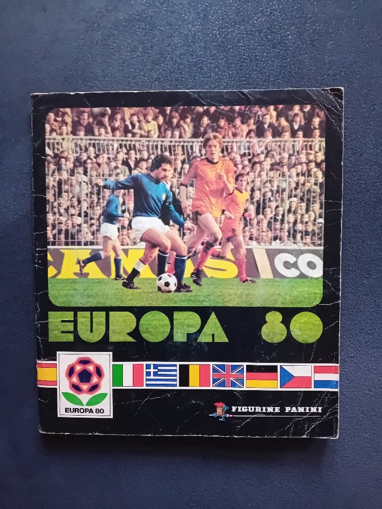 panini stickerboek EURO 80, Enlèvement ou Envoi, Comme neuf, Image