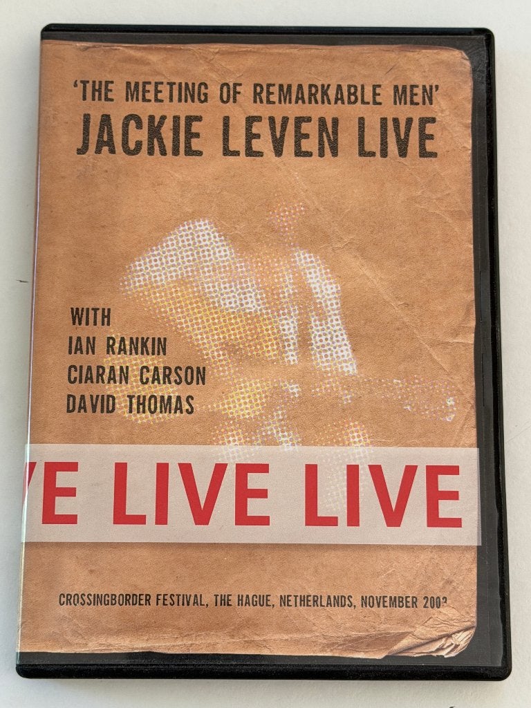 Jackie Leven – Live (The Meeting Of Remarkable Men) DVD, Tous les âges, Enlèvement ou Envoi, Utilisé