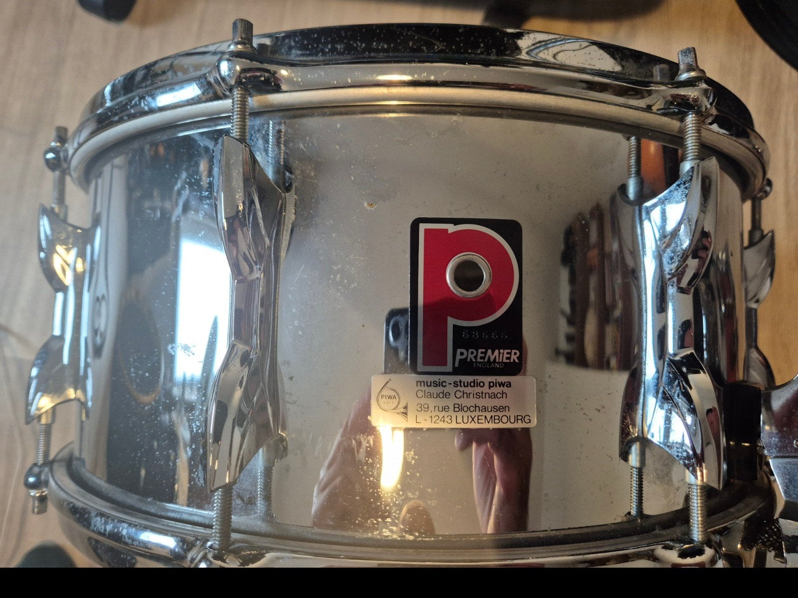 Vintage Premier Snare 14 inch, Muziek en Instrumenten, Ophalen, Premier