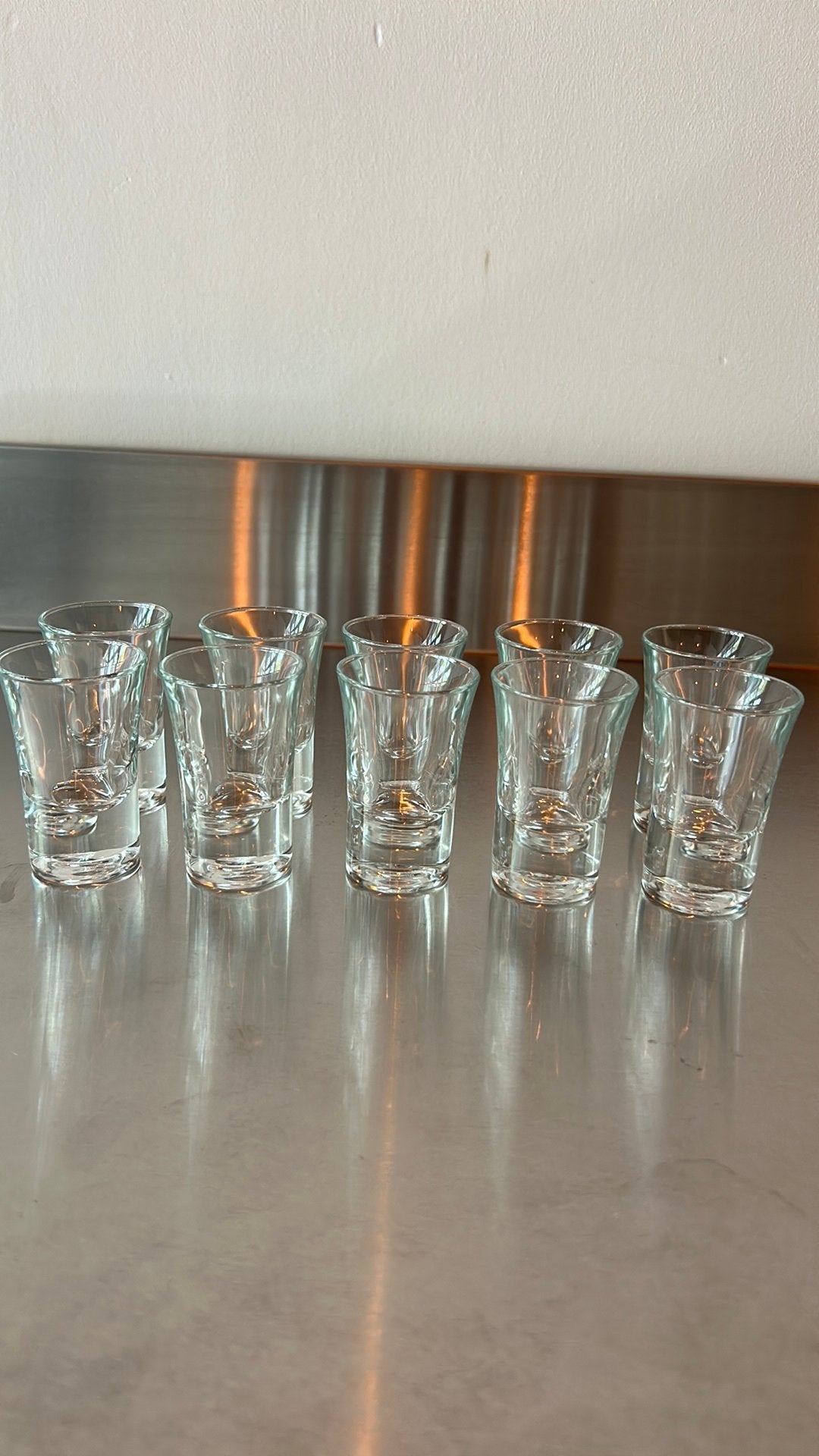 10 shot glaasjes, Enlèvement ou Envoi, Comme neuf