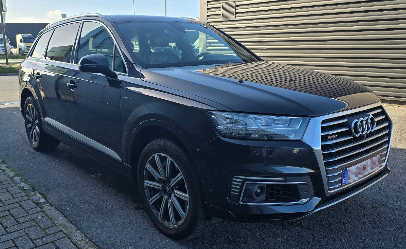 Audi Q7 3.0 TDI S-LINE guattro e-tron 190kw 258pk 24.10.2018, Auto's, Zwart, Leder, 5 deurs, Te koop