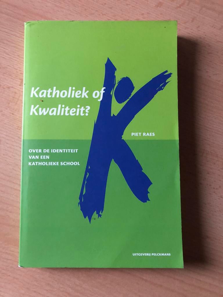 Boek: katholiek of kwaliteit ?, Livres, Religion & Théologie, Enlèvement, Comme neuf, Christianisme | Catholique