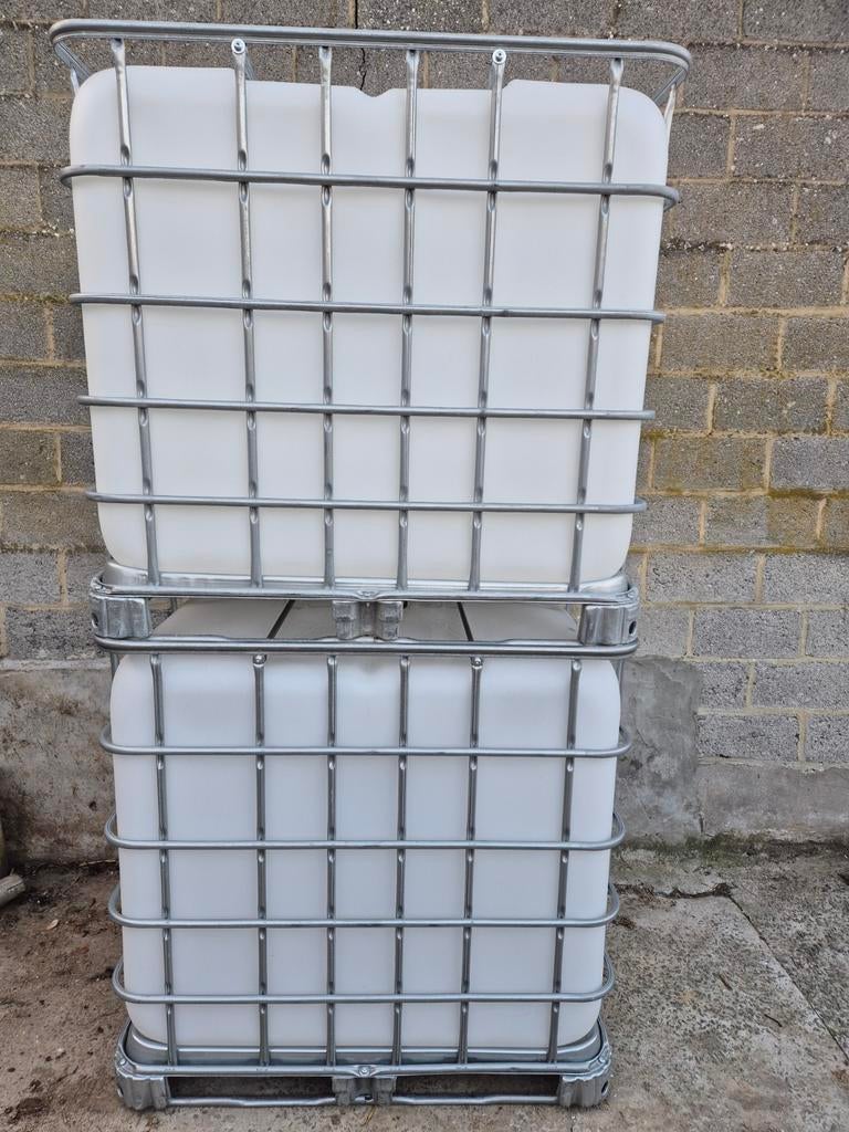 IBC vaten/containers, Ophalen, Kunststof, Met kraantje, 150 liter of meer