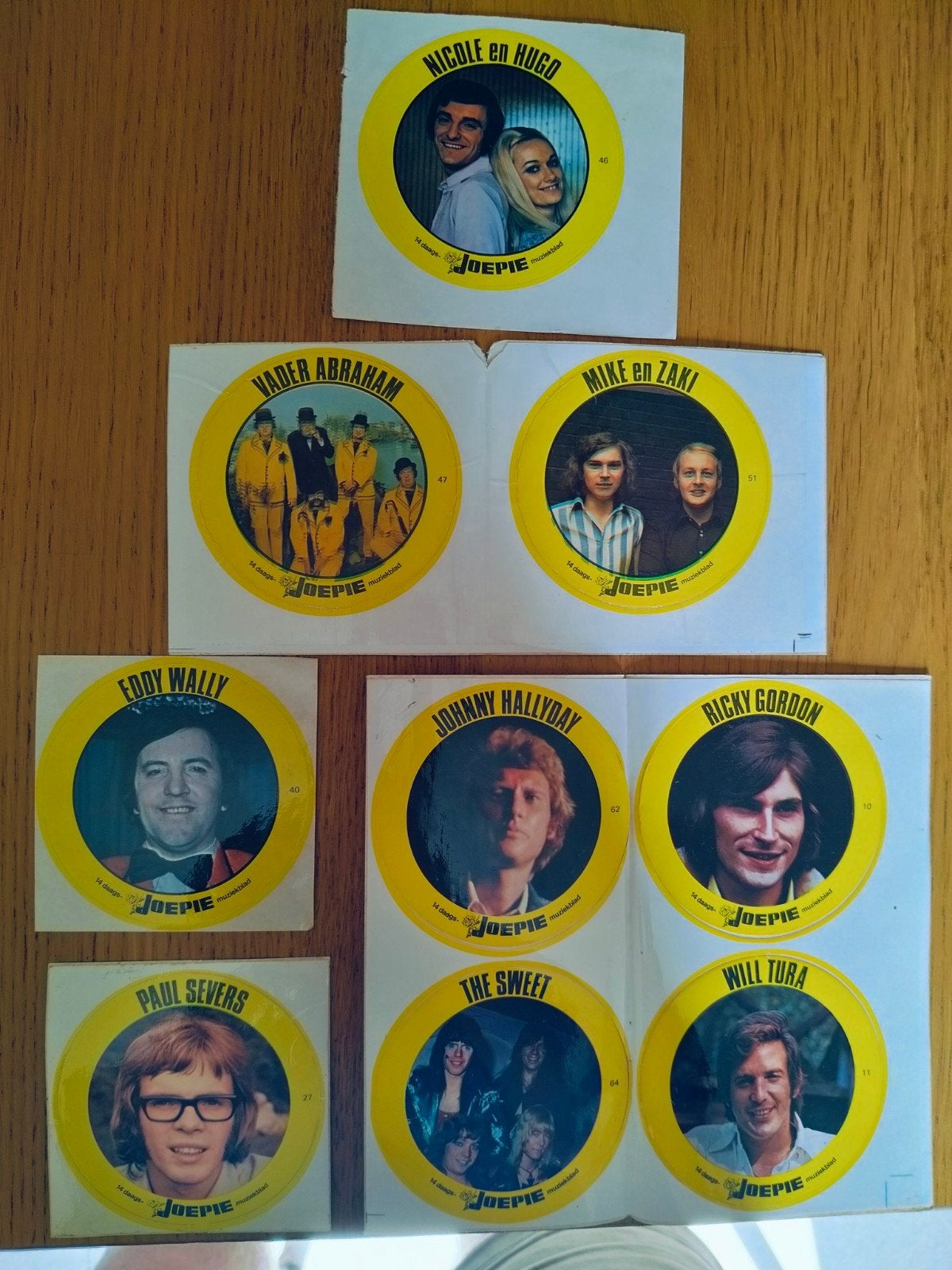 Oude joepie stickers, Verzamelen, Stickers, Ophalen of Verzenden