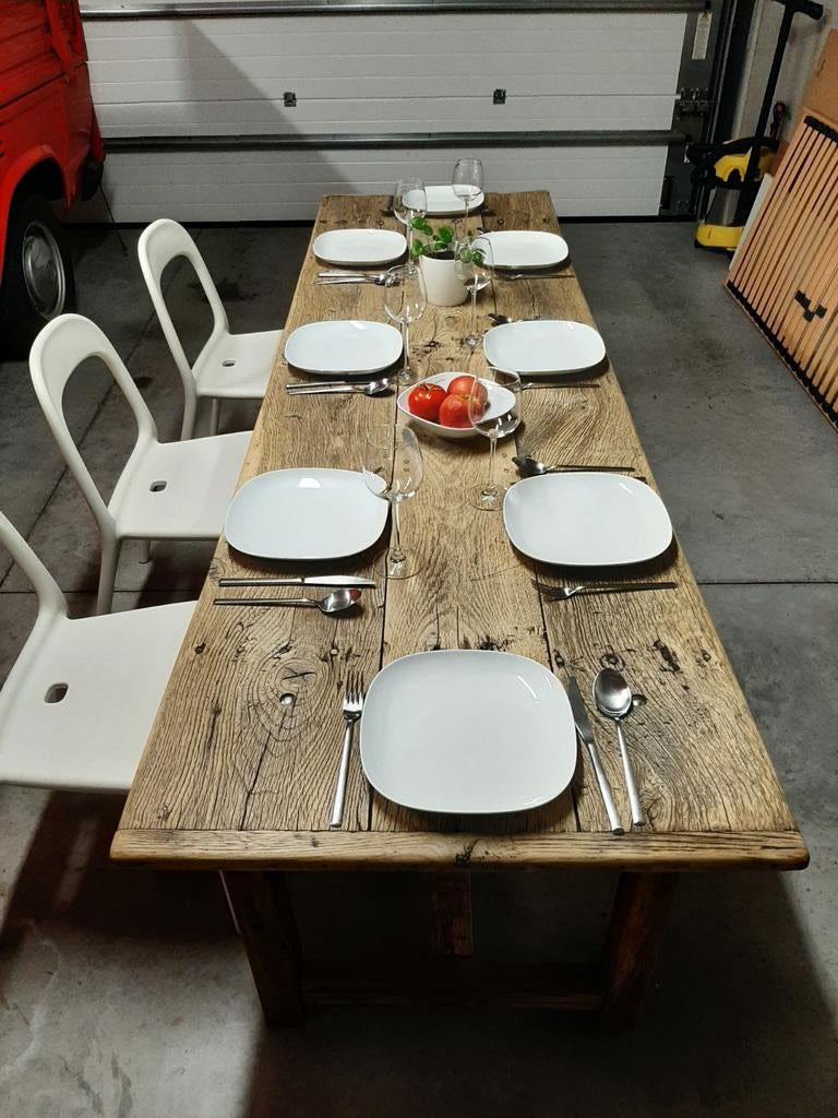 Oude kloostertafel, Ophalen
