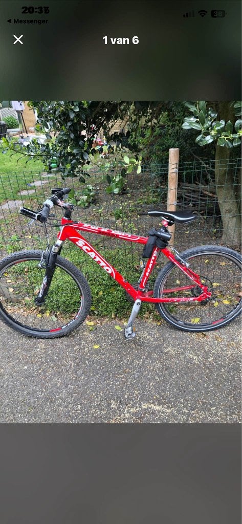 Moutainbike 26 inch, Fietsen en Brommers, Gebruikt, Scatto, Versnellingen, Schijfrem