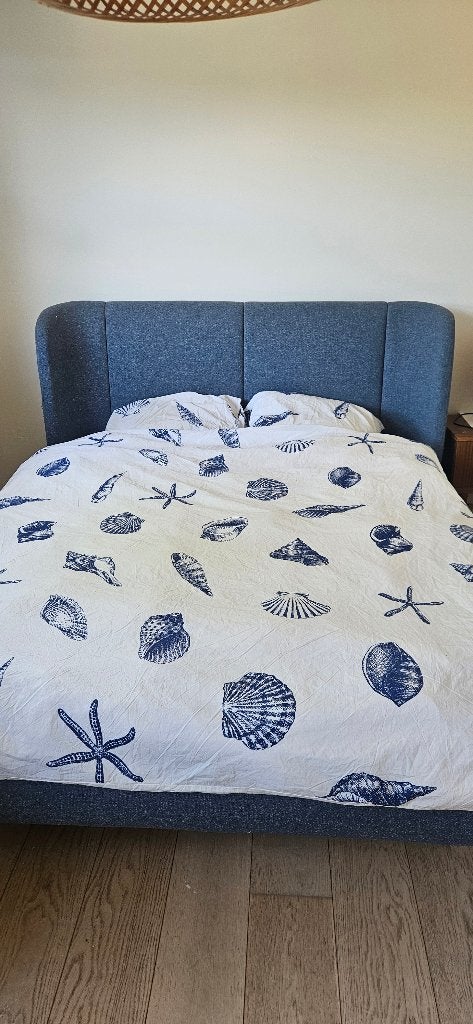 Drap 200x200cm + 2x taie d'oreiller 50x80cm 100 % coton, Enlèvement ou Envoi, Autres marques, Comme neuf, Parure de lit