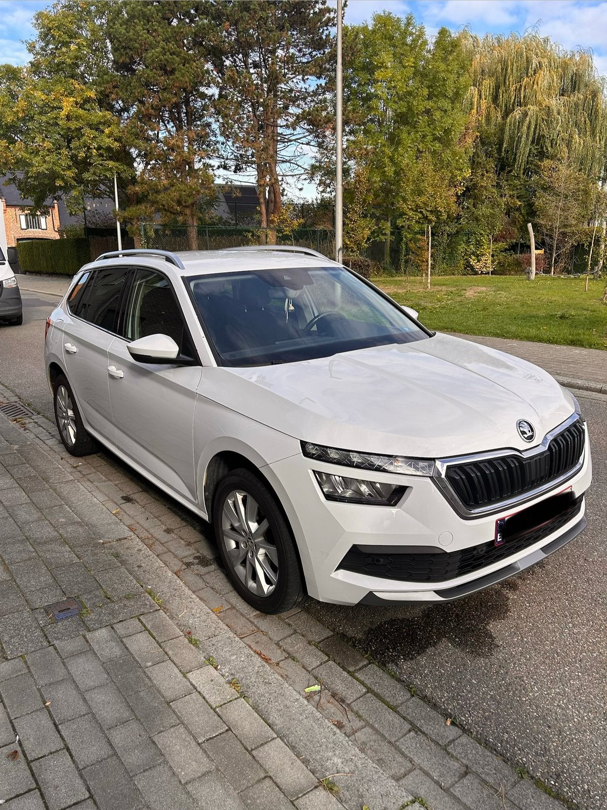 Skoda Kamiq 02/2022, Auto's, Stof, Wit, 5 deurs, Particulier