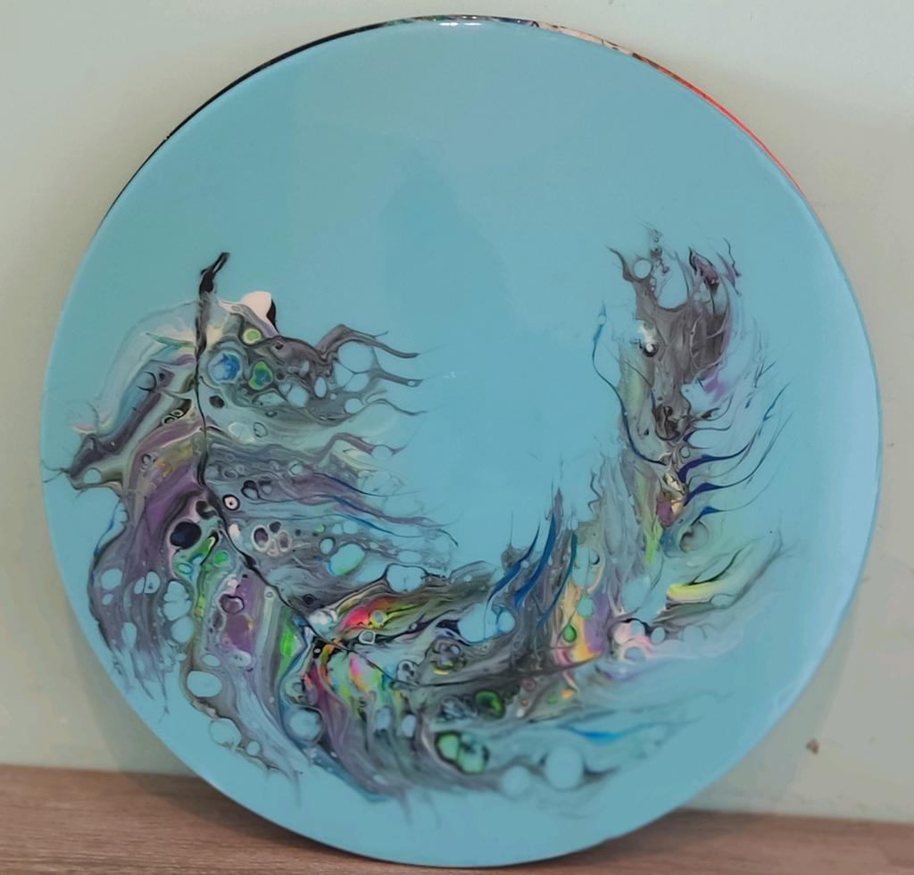 Abstracte veer 60cm, Ophalen
