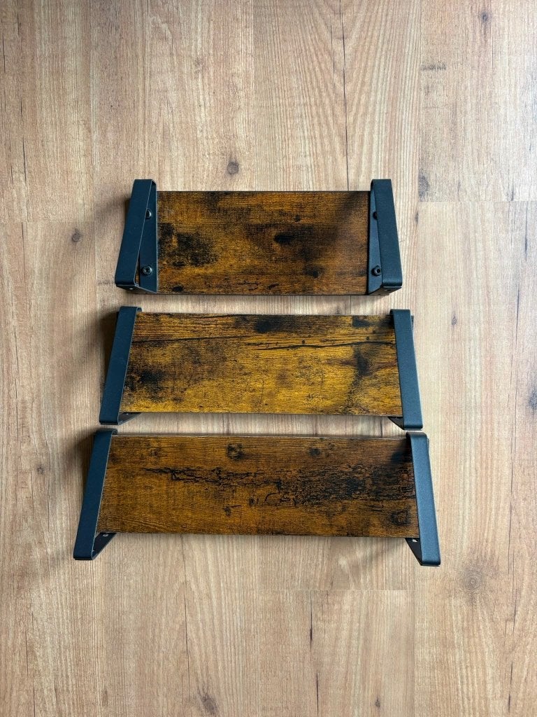 VASAGLE set van 3 industriële wandplanken – nieuw, Enlèvement, Neuf