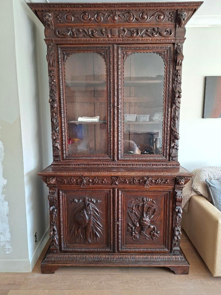 antieke kast, Antiek en Kunst, Ophalen