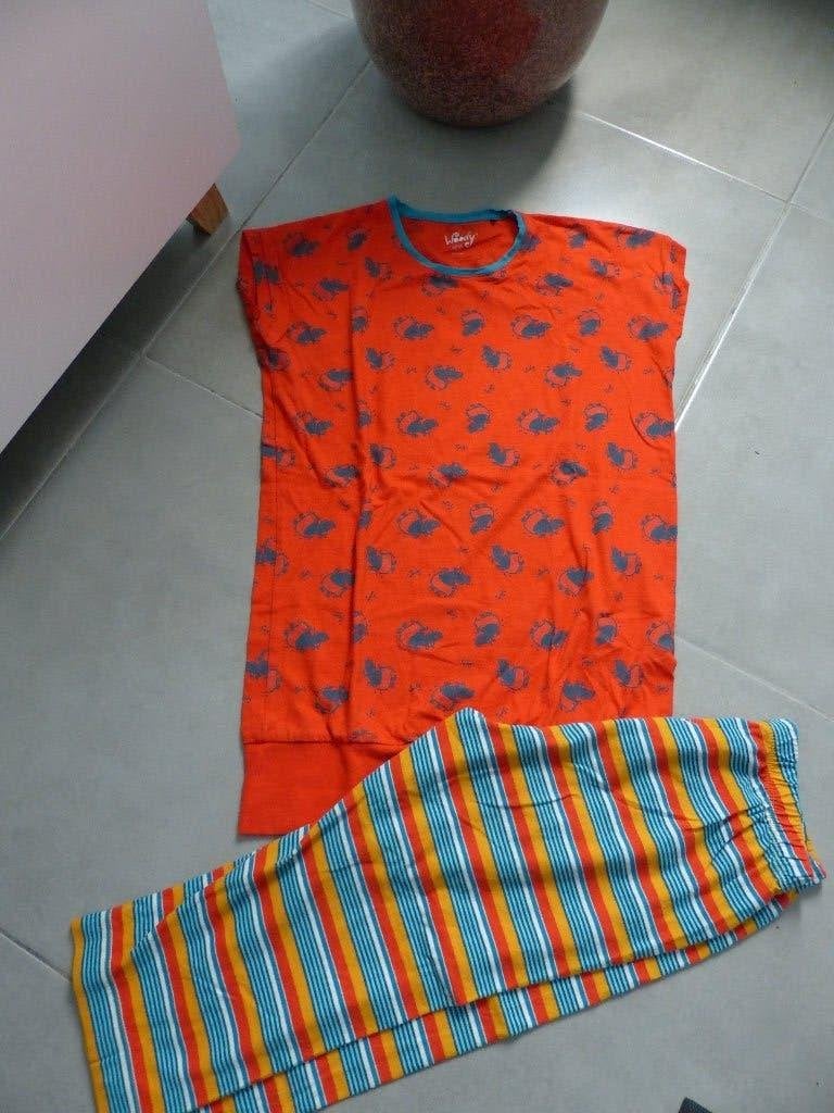 Woody 2-delige pyjama meisje - maat 152, Kinderen en Baby's, Nacht- of Onderkleding, Meisje, Ophalen of Verzenden, Zo goed als nieuw