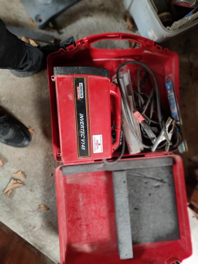 Lincoln Electric 145 S professionnel, Enlèvement