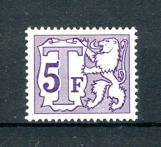 (B) TX69P7 MNH 1966 - Nieuw type heraldieke leeuw, Postzegels en Munten, Postzegels | Europa | België, Ophalen of Verzenden, Postfris