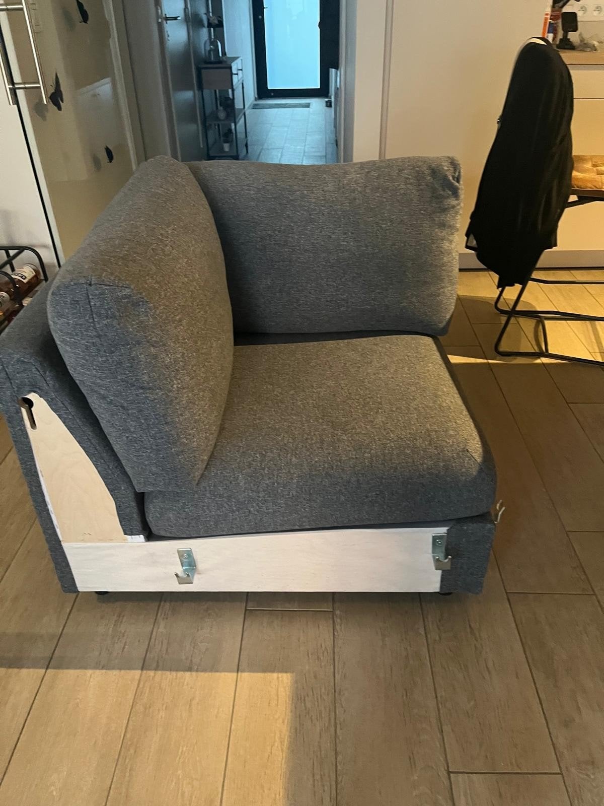 Vimle ikea hoekdeel, Ophalen