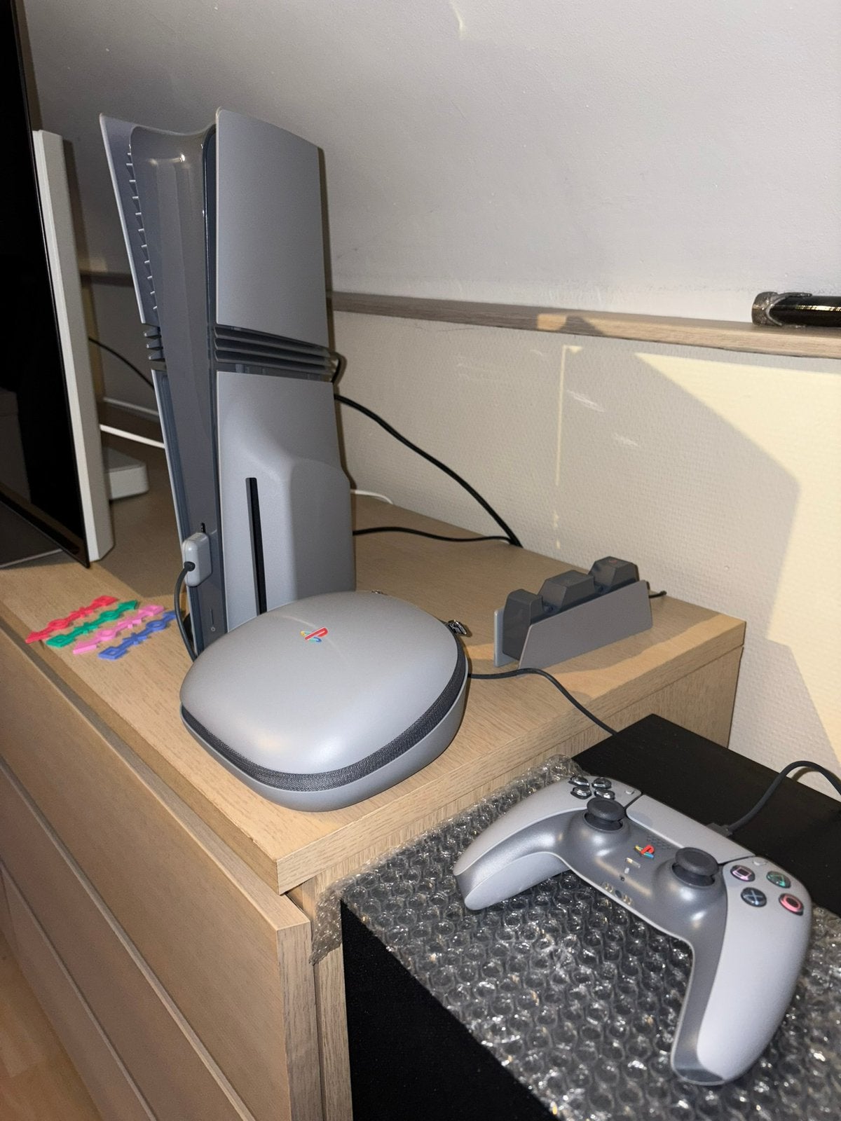 PlayStation 5 Pro 30th Anniversary cd-speler + accessoires, Ophalen, Zo goed als nieuw