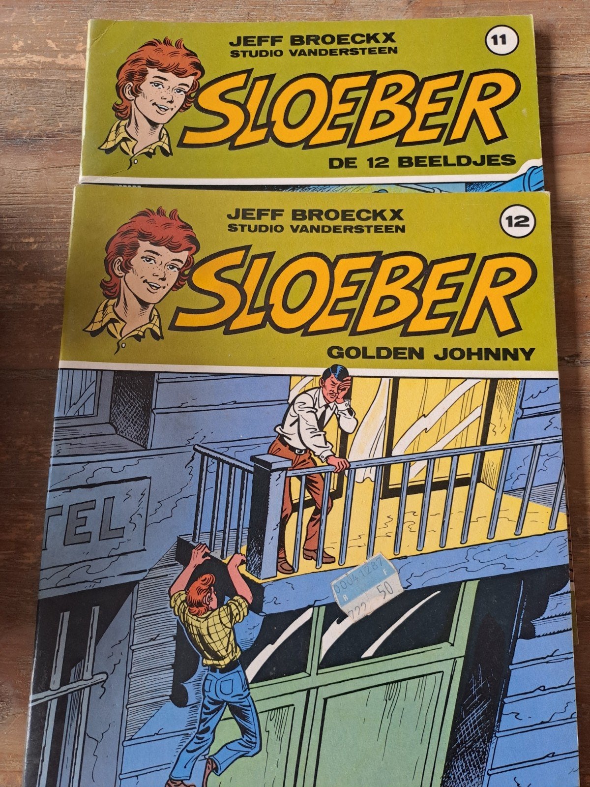 Sloeber, Boeken, Stripverhalen, Ophalen