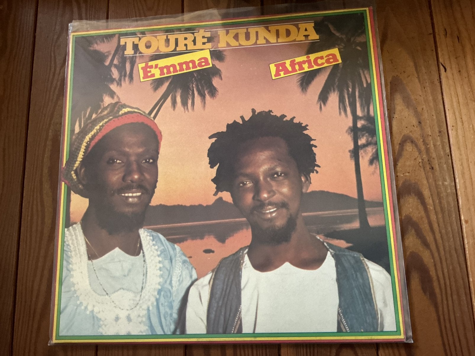 LP Toure Kunda - les freres Griots - E’mma Africa, Ophalen of Verzenden, Gebruikt, LP