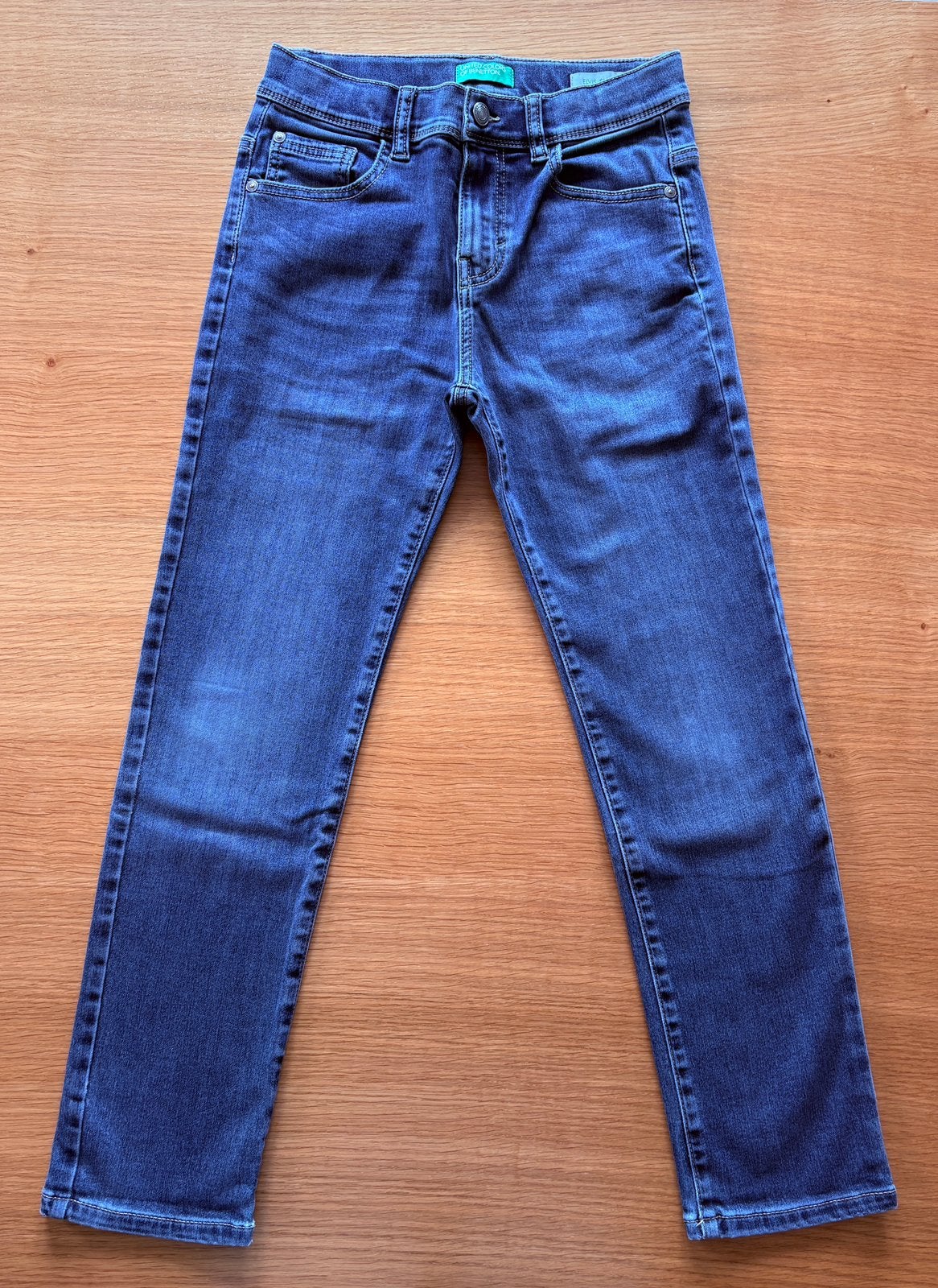 Jeans slim BENETTON - 11 ans - 9€, Enfants & Bébés, Enlèvement ou Envoi, Comme neuf, Garçon, Pantalon