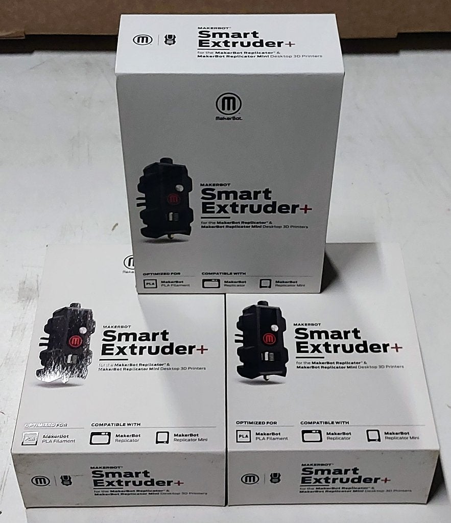 MakerBot Smart Extruder+  Replicator, Replicator Mini, Z18, Enlèvement ou Envoi, Neuf, Bobines de filament