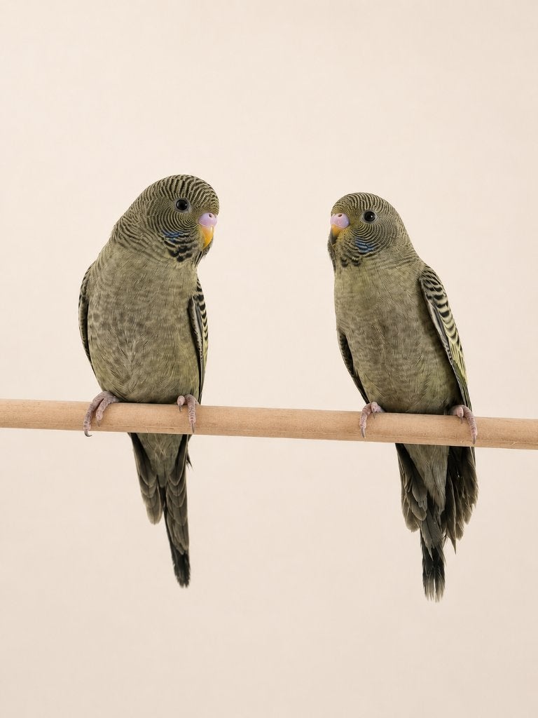 Jonge BF grasparkieten, Meerdere dieren, Parkiet, Geringd