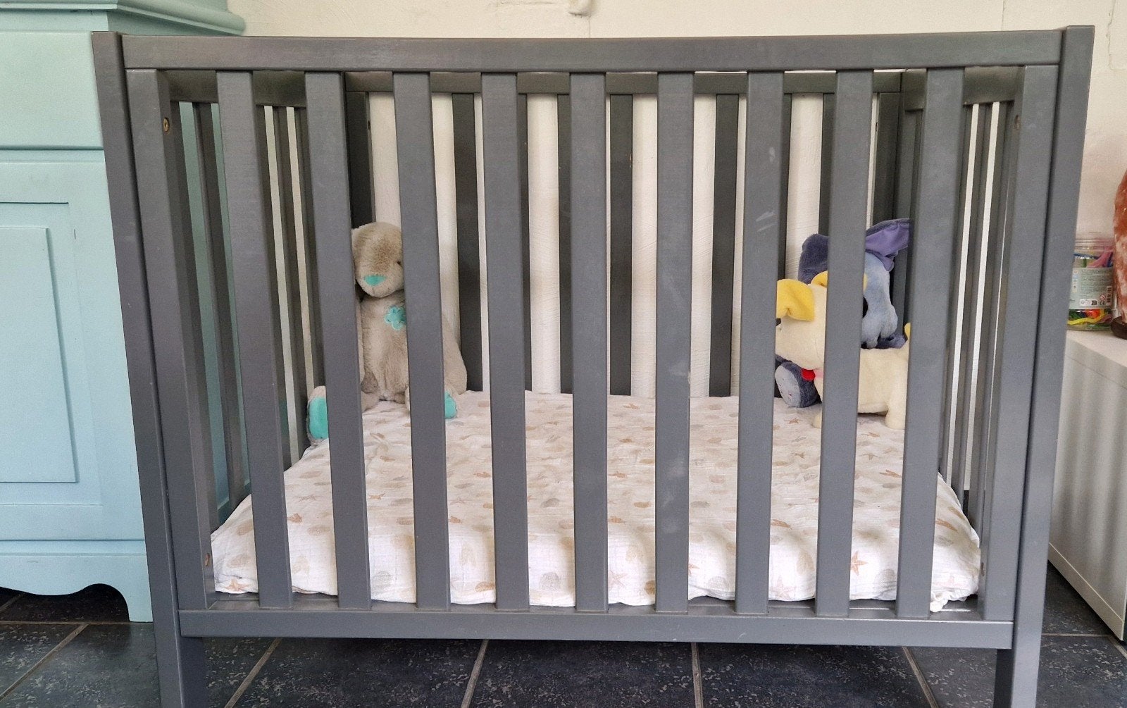 Donkergrijs park - Troll - inclusief matras, Kinderen en Baby's, Ophalen