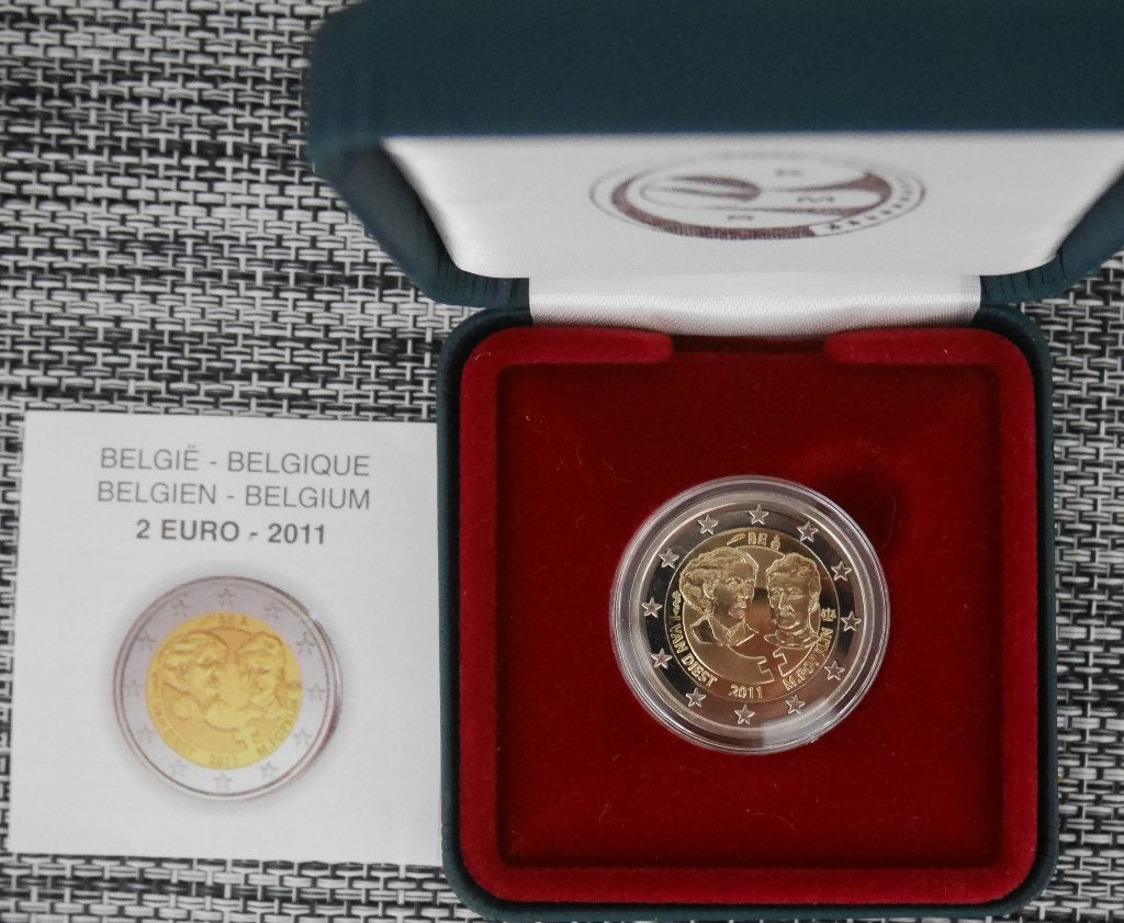 Commémorative 2 euros Belgique 2011, Enlèvement ou Envoi, Belgique, 2 euros, Série