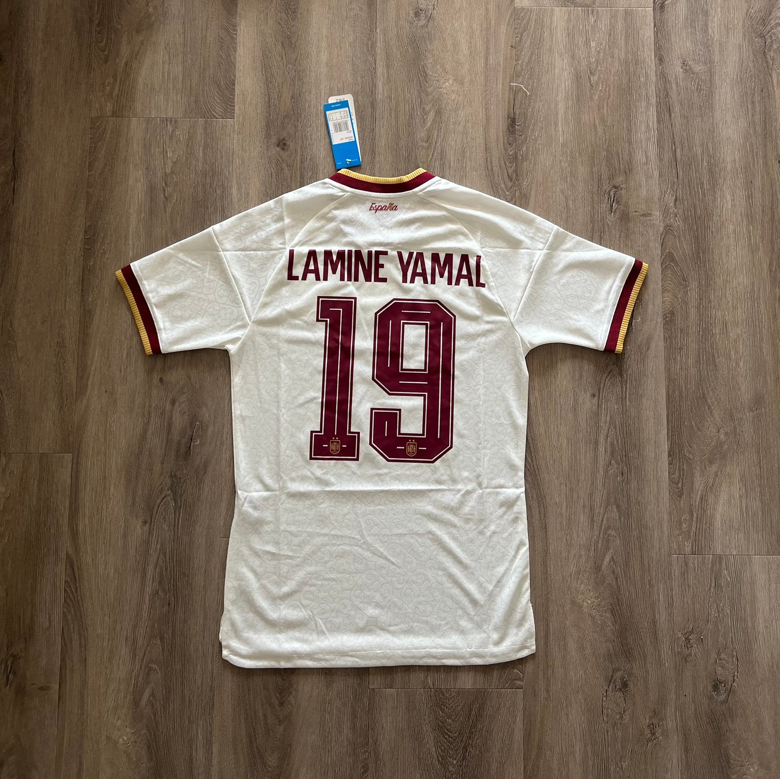 Spanje Lamine Yamal WK Winnaars shirt uitshirt maat M, Maat M, Ophalen of Verzenden, Nieuw, Shirt