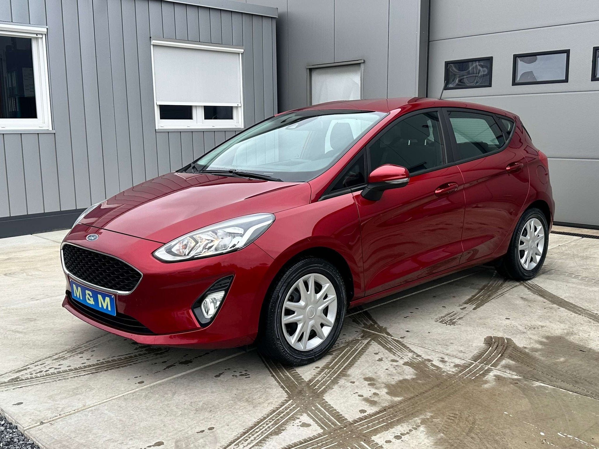 Ford Fiesta Fiesta 1.0 EcoBoost * 12M Garantie *, Autos, Rouge, 998 cm³, Euro 6, Entreprise