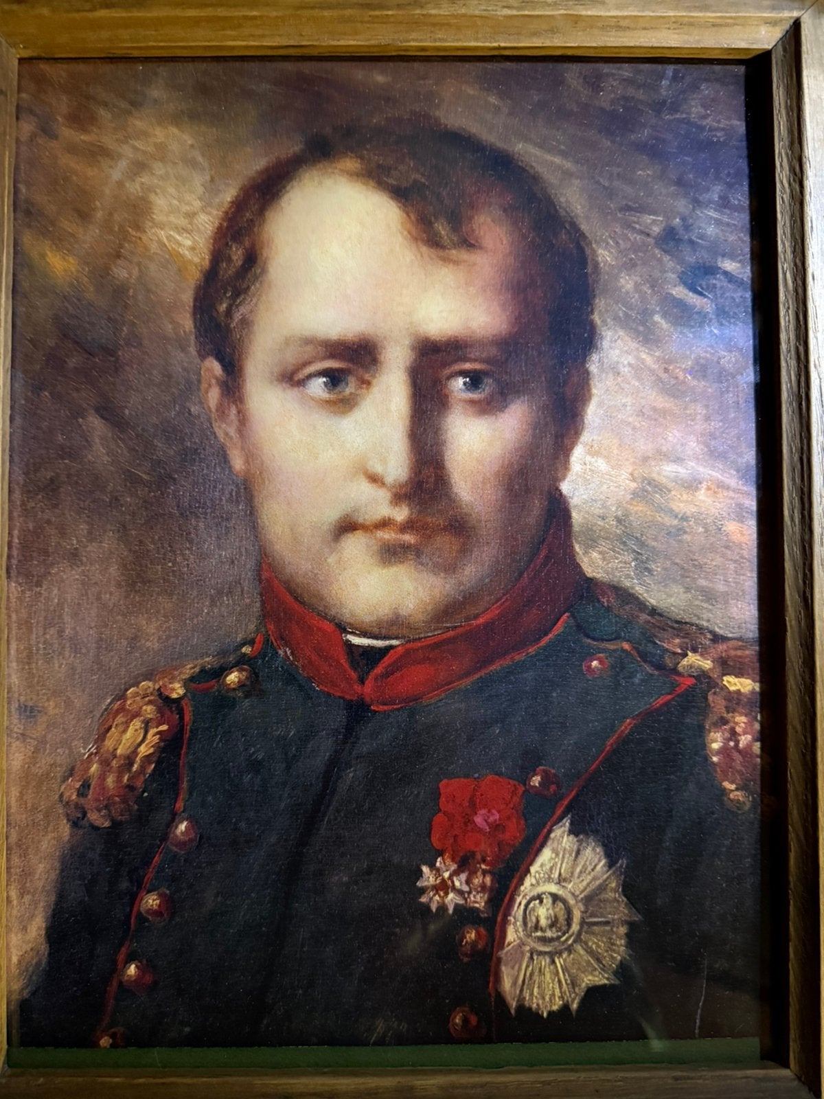 NAPOLEON ler Ce portrait 34/24cms cliche Hachette NAPOLEON, Antiquités & Art, Enlèvement