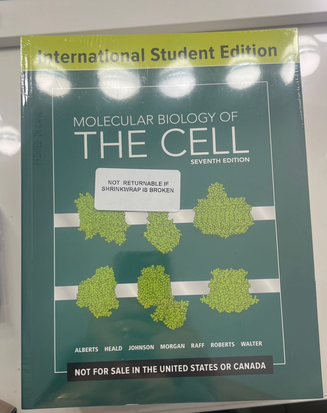 Molecular biology of the cell 7e editie, Enlèvement, Neuf
