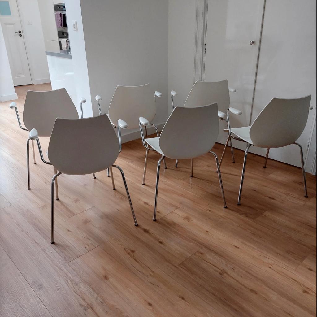 Kartell Maui stoelen, Huis en Inrichting, Stoelen, Ophalen, Zo goed als nieuw