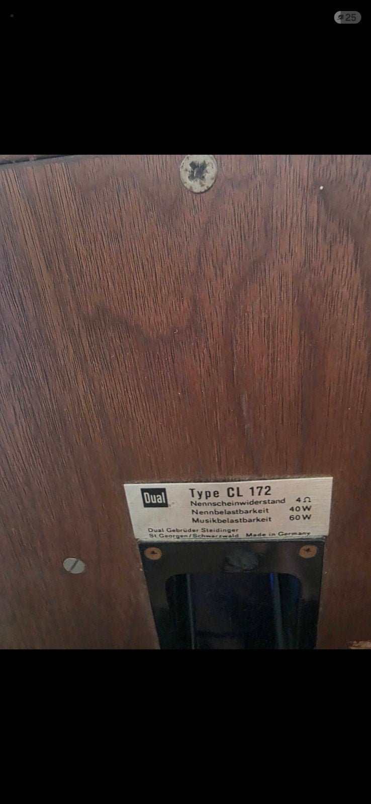 2 dual type cl 172 luidsprekers in goede staat, Audio, Tv en Foto, Ophalen