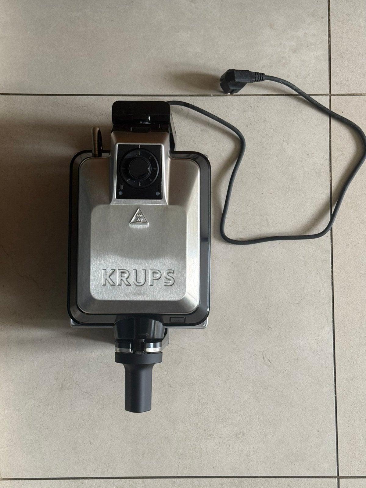 Gaufrier Krups rotatif FDD95D, Enlèvement, Comme neuf