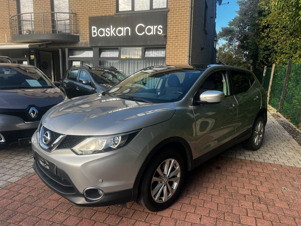 NISSAN QASHQAI 1.2/M2014/53.000KM/PANO/NAVI/12M GARANTIE, Autos, Argent ou Gris, Achat, Entreprise, Garantie prolongée